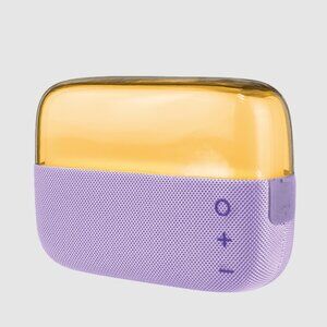 ❣️2/$36 NIB CYLO Pop Color Changing LED Bluetooth Speaker Purple Base $89.99